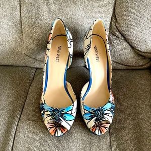 Stylish Nine West Multi-Color Pump
